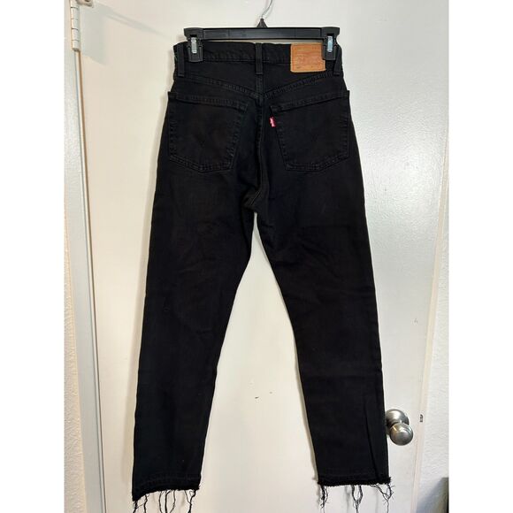 Levi's 501s Vintage Denim Jeans High Rise Straight - Picture 2 of 6